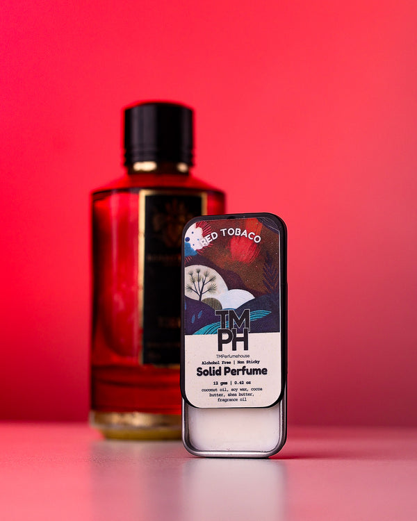 Red Tobacco Solid Perfume – A Bold, Smoldering & Hypnotic Scent