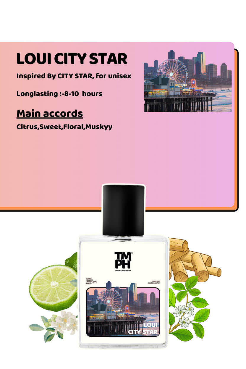 LOUI CITY  STAR  - Inspired perfume | TMPerfumehouse