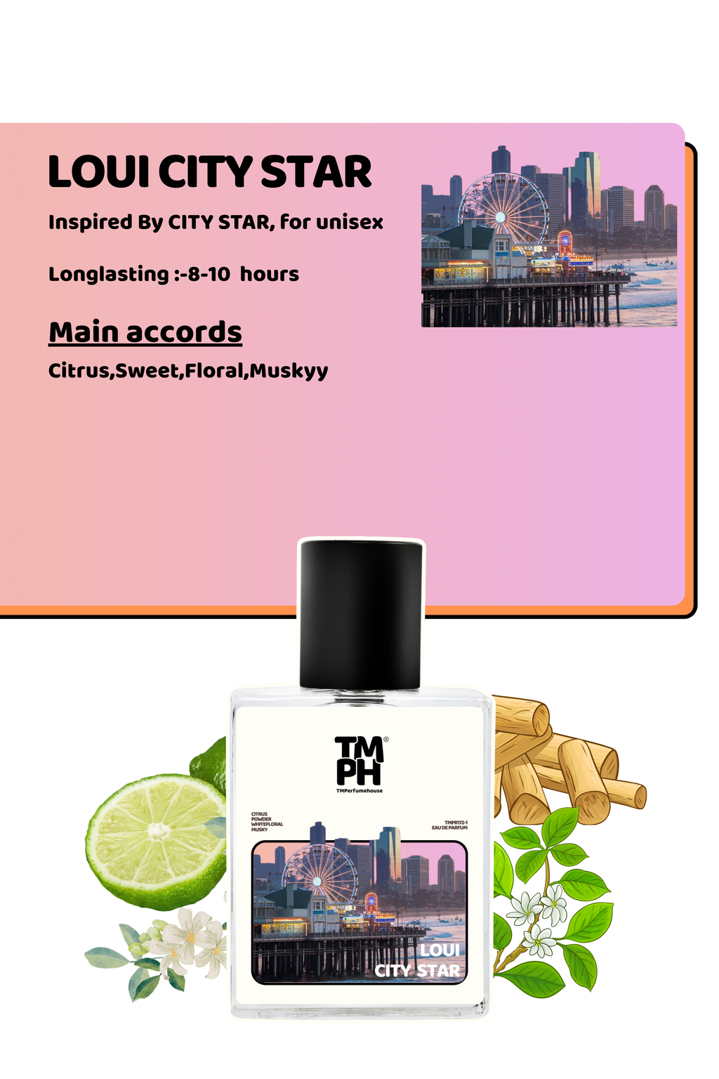 LOUI CITY  STAR  - Inspired perfume | TMPerfumehouse