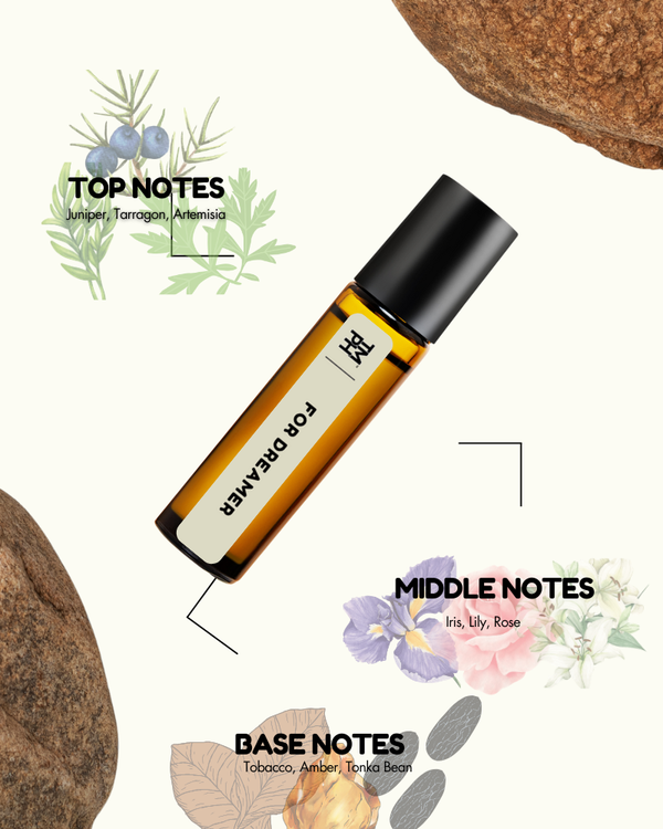 FOR DREAMER AT – A Poetic, Sophisticated & Dreamy Perfume Oil