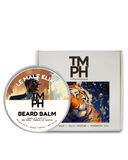 TM PH Beard Balm container with packaging featuring a tiger illustration on a white background