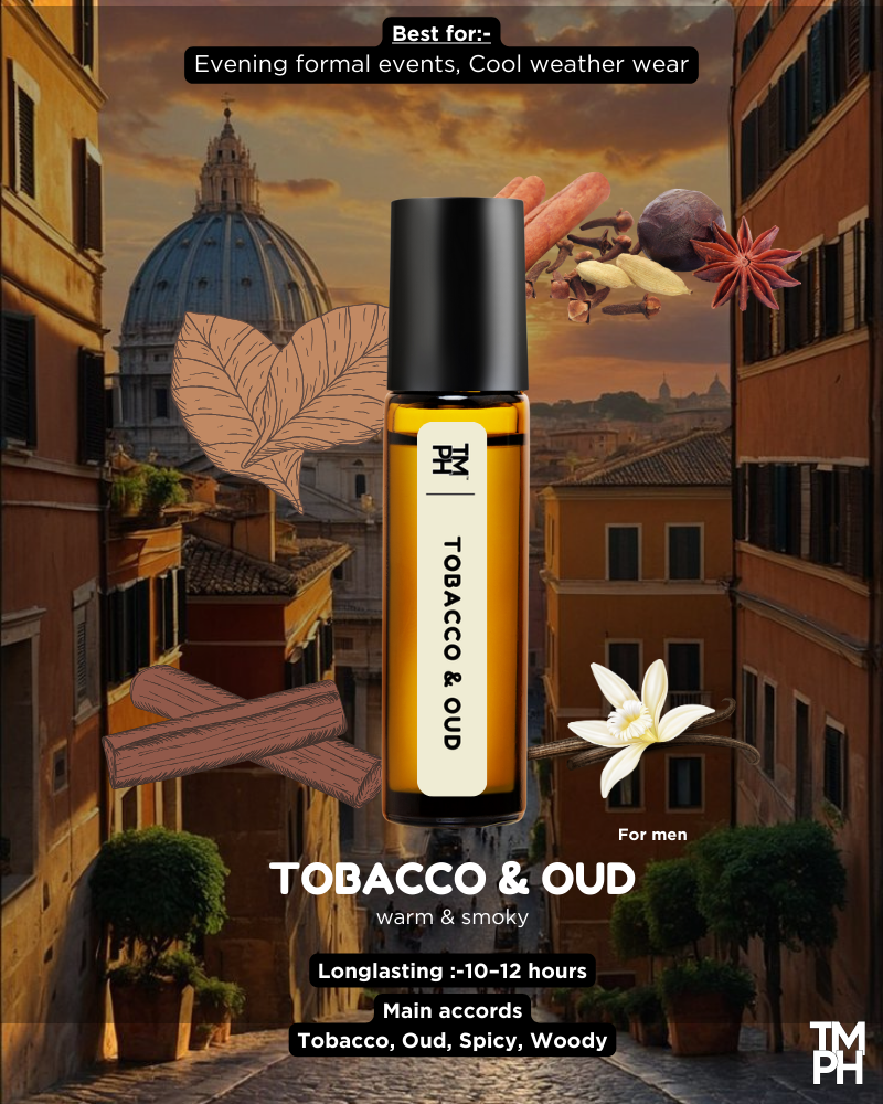 TOBACCO & OUD AT – Deep, Smoky & Royal Oriental Pure Oil
