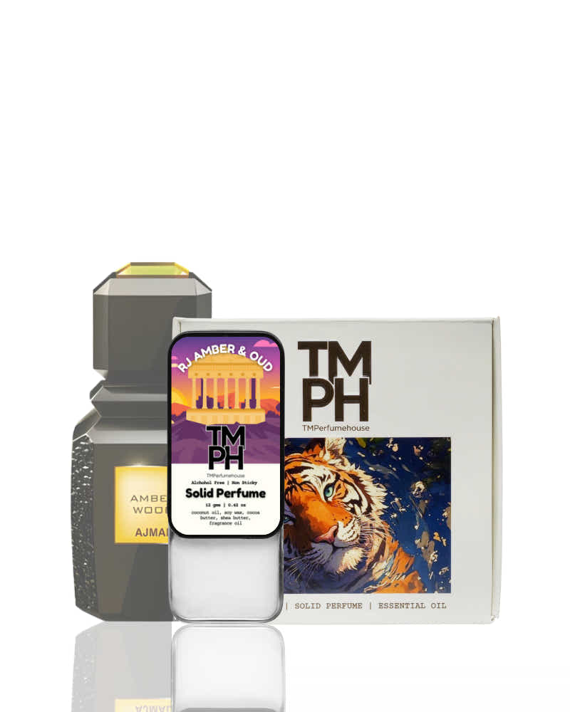 RJ Amber Oud Solid Perfume – A Deep, Smouldering & Royal Scent