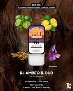 RJ Amber Oud Solid Perfume – A Deep, Smouldering & Royal Scent