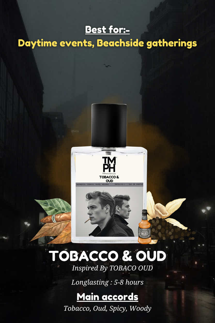 Tobacco & Oud – Inspired by To Ford Tobacco Oud | Deep, Opulent & Addictive