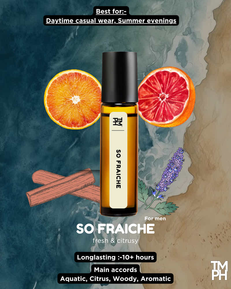 SO FRAICHE AT – A Clean, Sparkling & Ultra-Fresh Perfume Oil