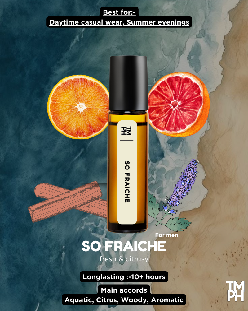 SO FRAICHE AT – A Clean, Sparkling & Ultra-Fresh Perfume Oil