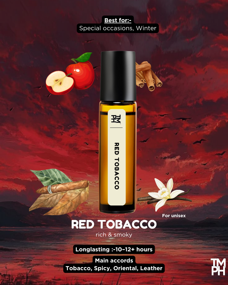 RED TOBACCO AT – A Powerful, Smoky-Sweet & Intense Perfume Oil