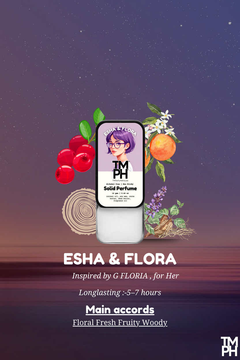 Esha & Flora - Solid Perfume | TMPerfumehouse