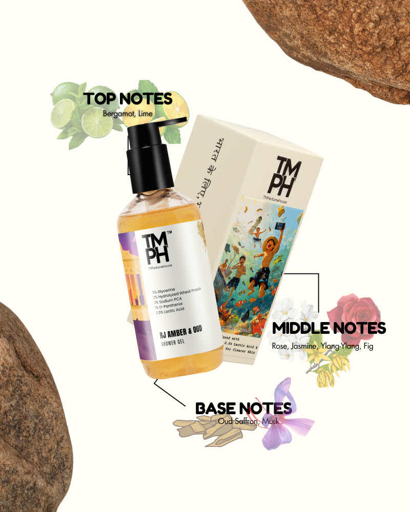 RJ AMBER & OUD  | Shower gel