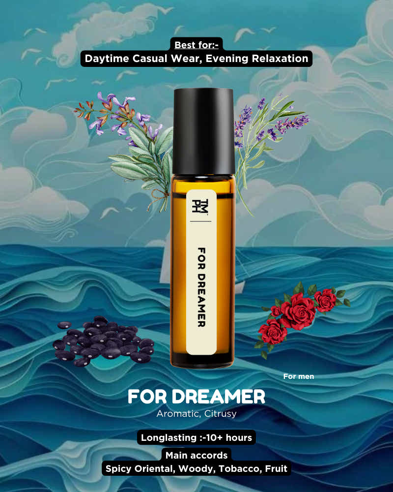 FOR DREAMER AT – A Poetic, Sophisticated & Dreamy Perfume Oil