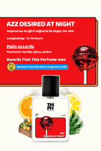 Azz Desired at night - LG Inspired perfume | TMPerfumehouse