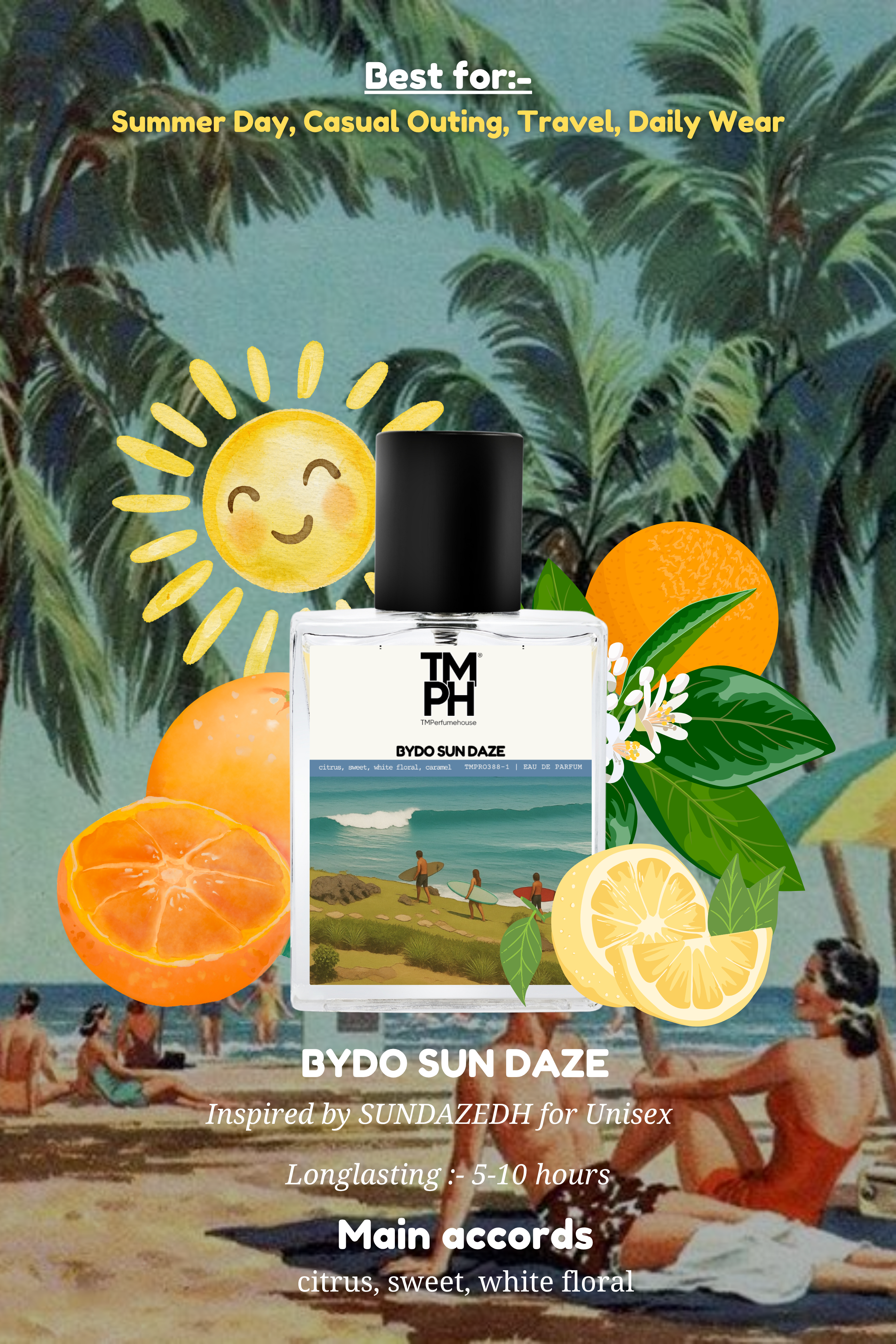 Bydo Sun Daze - Inspired Perfume | TMPerfumehouse
