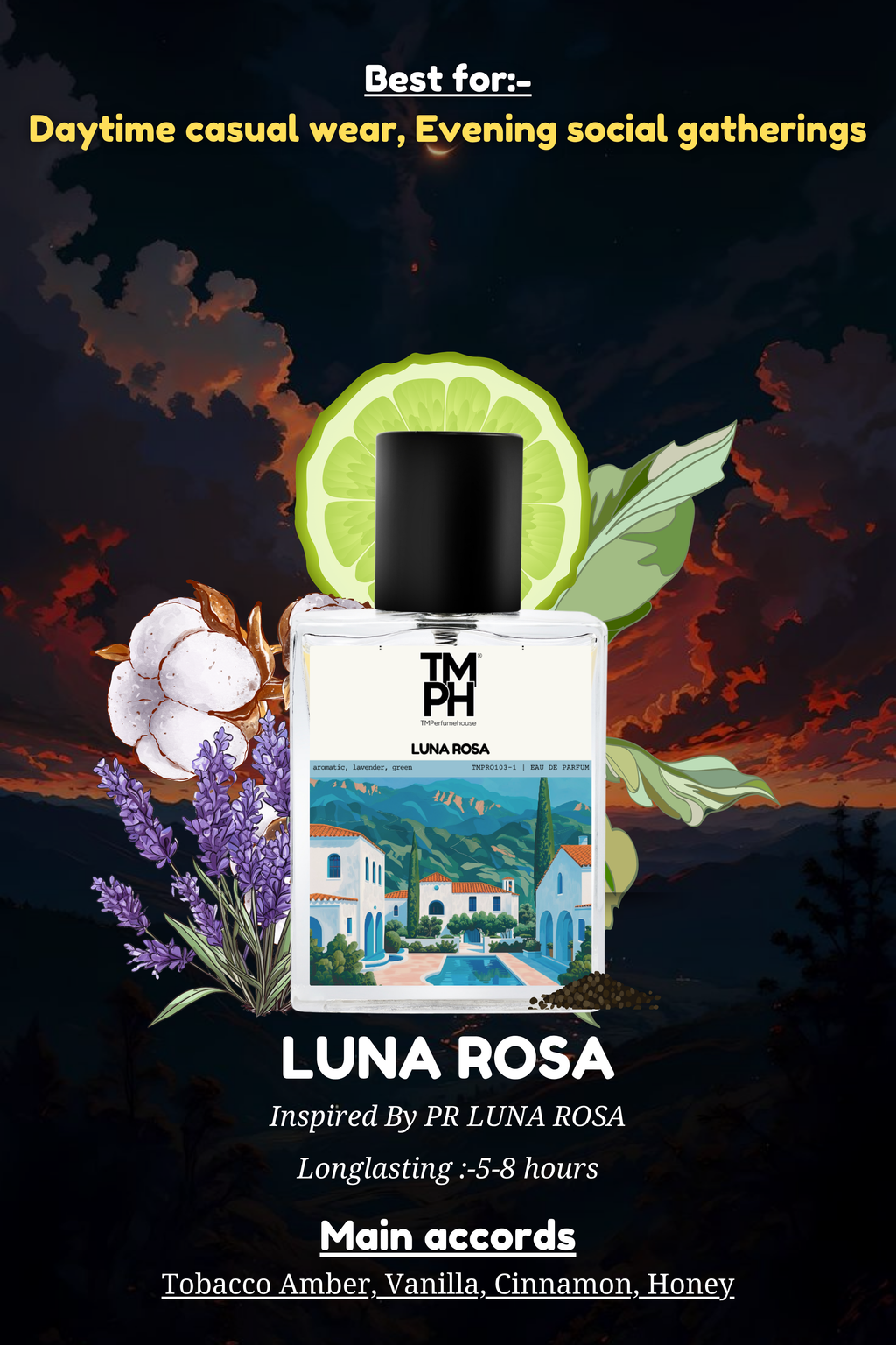 Luna Rosa - Inspired Perfume | TMPerfumehouse