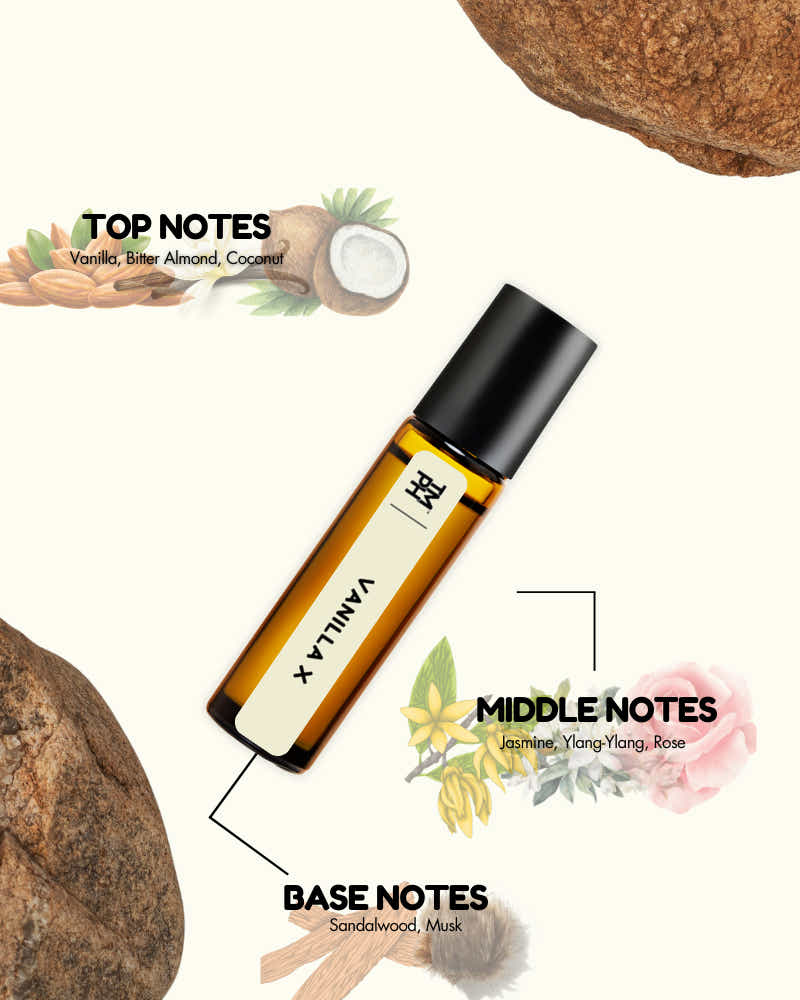 Vanilla x AT | Luxury Niche Attar – 10+ Hour Long Lasting Pure Oil - Inspired by Vnill 28 by Kyli
