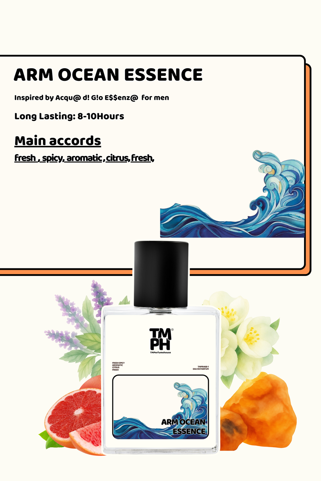 Arm Ocean Essence - Inspired Perfume | TMPerfumehouse