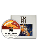TM PH Extreme Safari beard balm with packaging featuring a tiger illustration on a white background