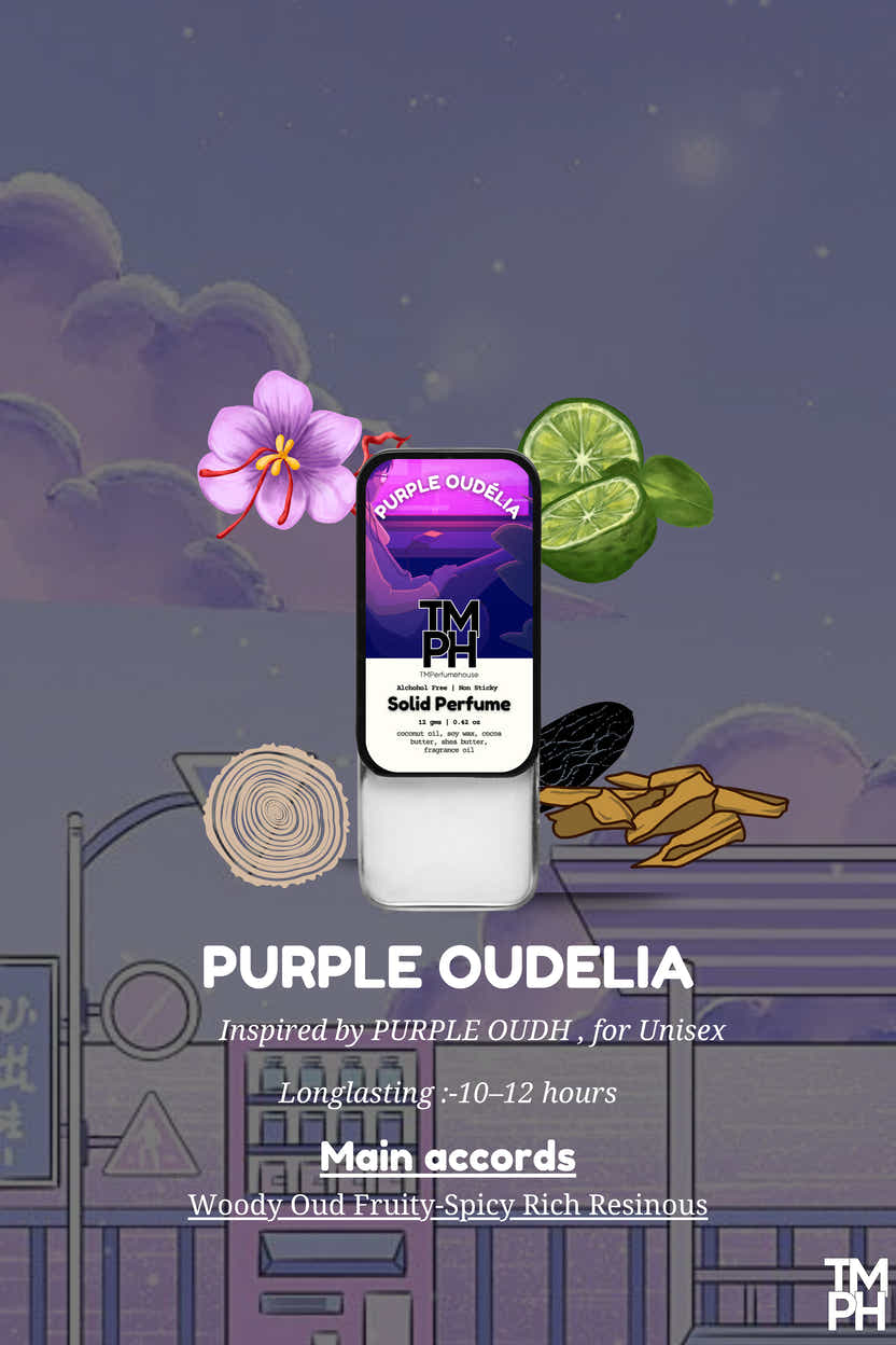 Purple Oudelia - Solid Perfume | TMPerfumehouse