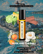 MUSK AND THERAPY AT – A Soft, Clean & Calming Perfume Oil