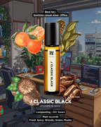 J CLASSIC BLACK -A Bold, Sophisticated & Timeless Masculine Oil