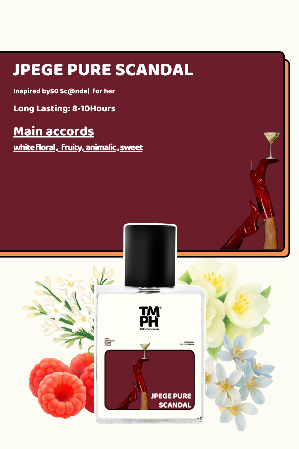 Jpege Pure Scandal - Inspired Perfume | TMPerfumehouse