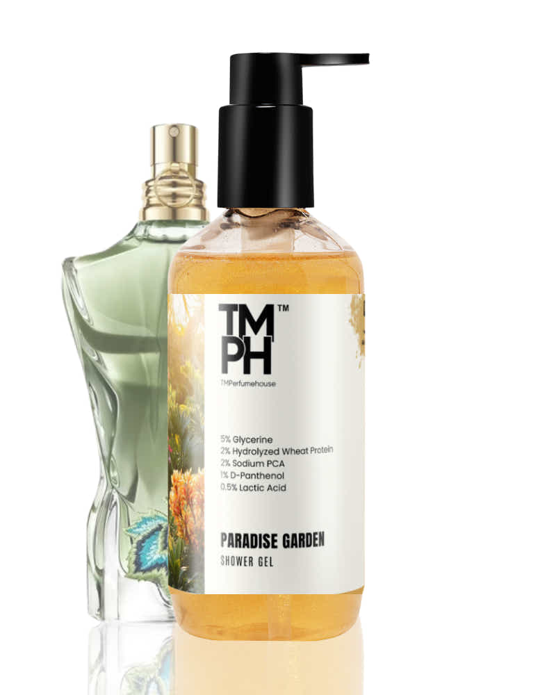 Paradise Garden Inspired Shower Gel – Tropical Green & Deep Skin Care