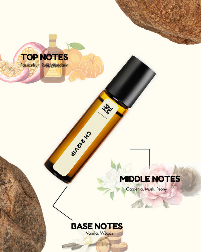 212 VIIP AT | Luxury Niche Attar – 10+ Hour Long Lasting Pure Oil - Inspired by 212 VP by Crlina Hrrra