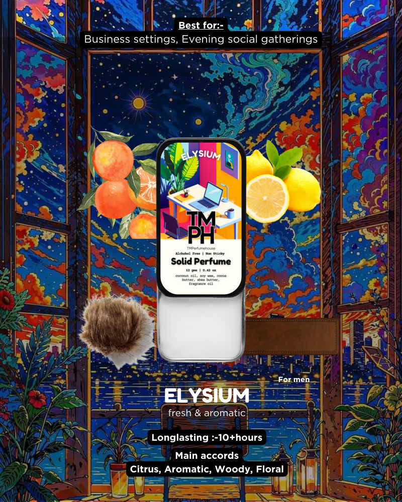 Elysium Solid Perfume Inspired – Premium Pocket-Sized Luxury