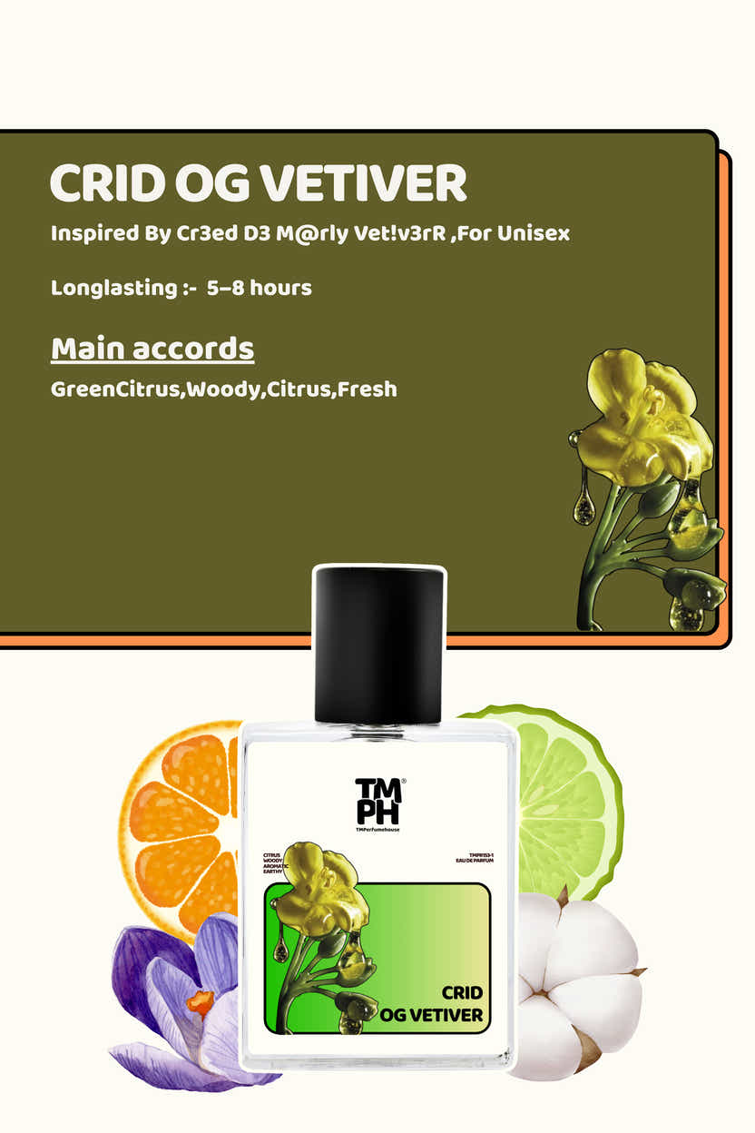 Crid  OG Vetiver - inspired perfume| TMPerfumehouse