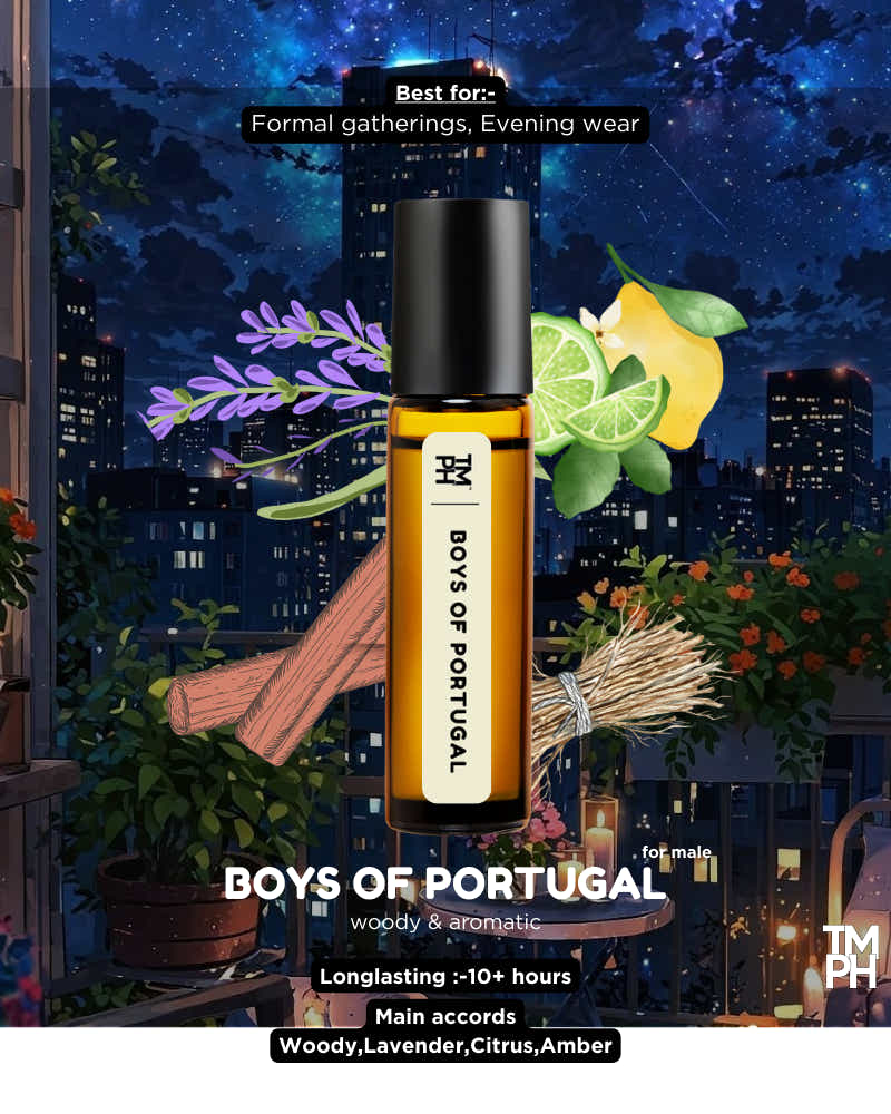 BOYS OF PORTUGAL ATTAR - A Classic Woody-Oriental Oil of Quiet Confidence