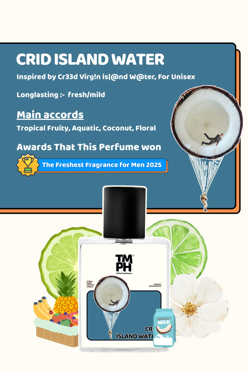 Crid Island Water - LG Inspired perfume | TMPerfumehouse