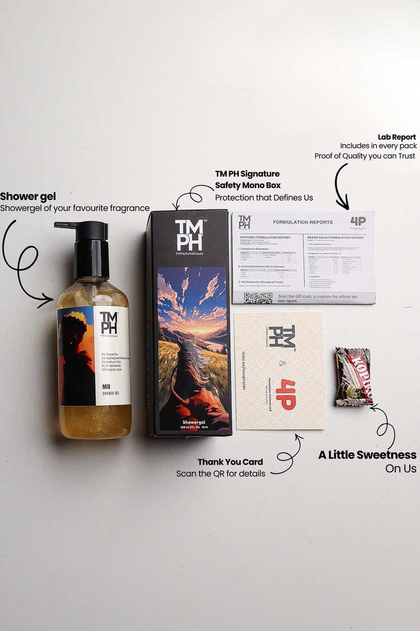 MIB Shower Gel – Masculine and Refreshing