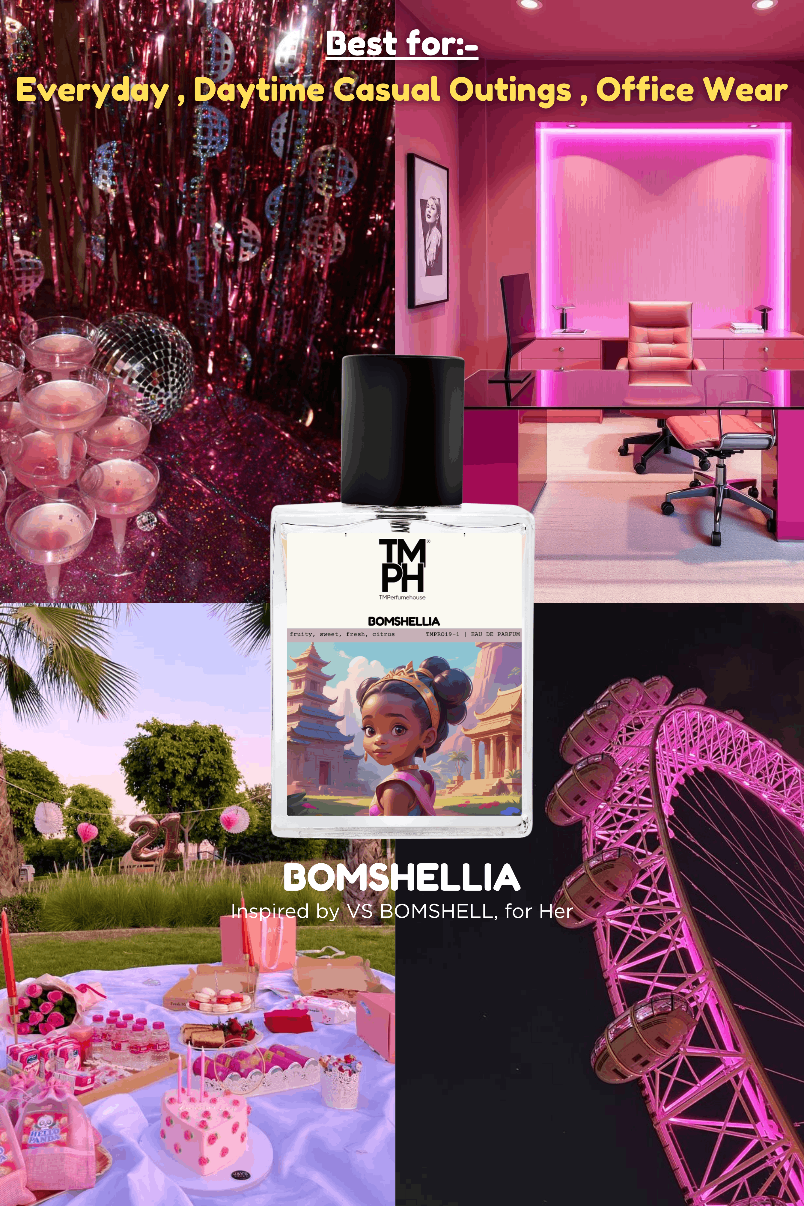 Bomshellia - DG Inspired perfume | TMPerfumehouse