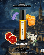 SCANDAL AT | Luxury Designer Attar – 10+ Hours Long Lasting Pure Oil  (Inspired by Je*n Paul Gaultier’s Scandal)
