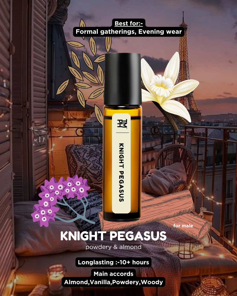 KNIGHT PEGASUS AT | Luxury Designer Attar – 10+ Hour Long Lasting - Inspired by Pa*fums de Marly Pegasus