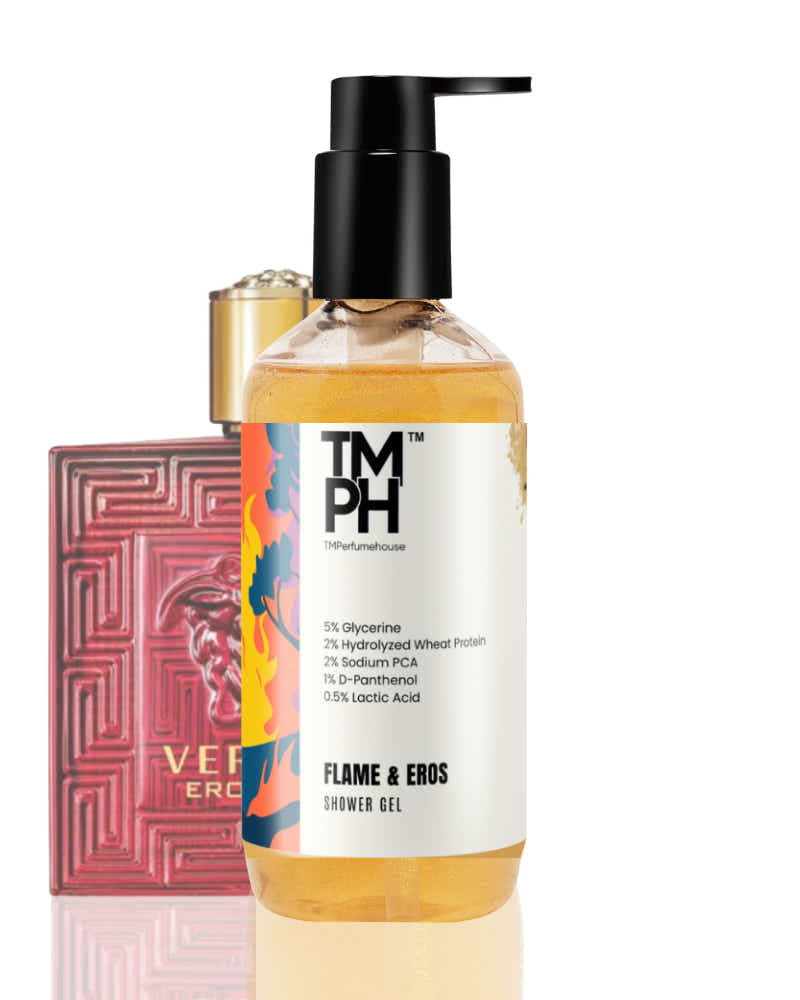 Flame Eros Inspired Shower Gel – Spicy Citrus & Deep Skin Care