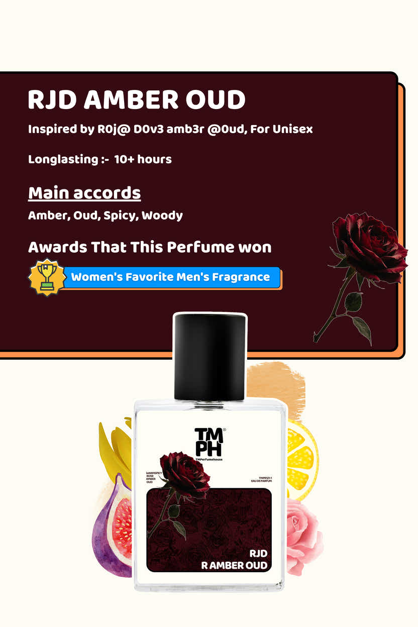 Rjd Amber Oud - Inspired perfume | TMPerfumehouse