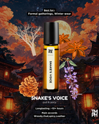 SNAKE’S VOICE AT | Luxury Designer Attar – 10+ Hour Long Lasting Pure Oil - Inspired by The Voice Of The Snake by Gu*ci