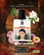 SECRETCRUSH | Premium Designer Perfume – 12+ Hour Long Lasting Spray