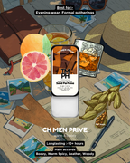 MAN PRIIIVE | Premium Solid Perfume – 10+ Hour Long Lasting Travel-Friendly Scent - Inspired by Man in Black Prié by Bvlari