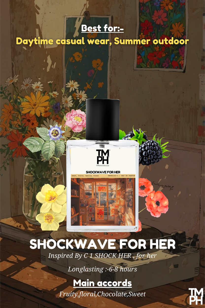 Shockwave For Her - DG Inspired perfume | TMPerfumehouse