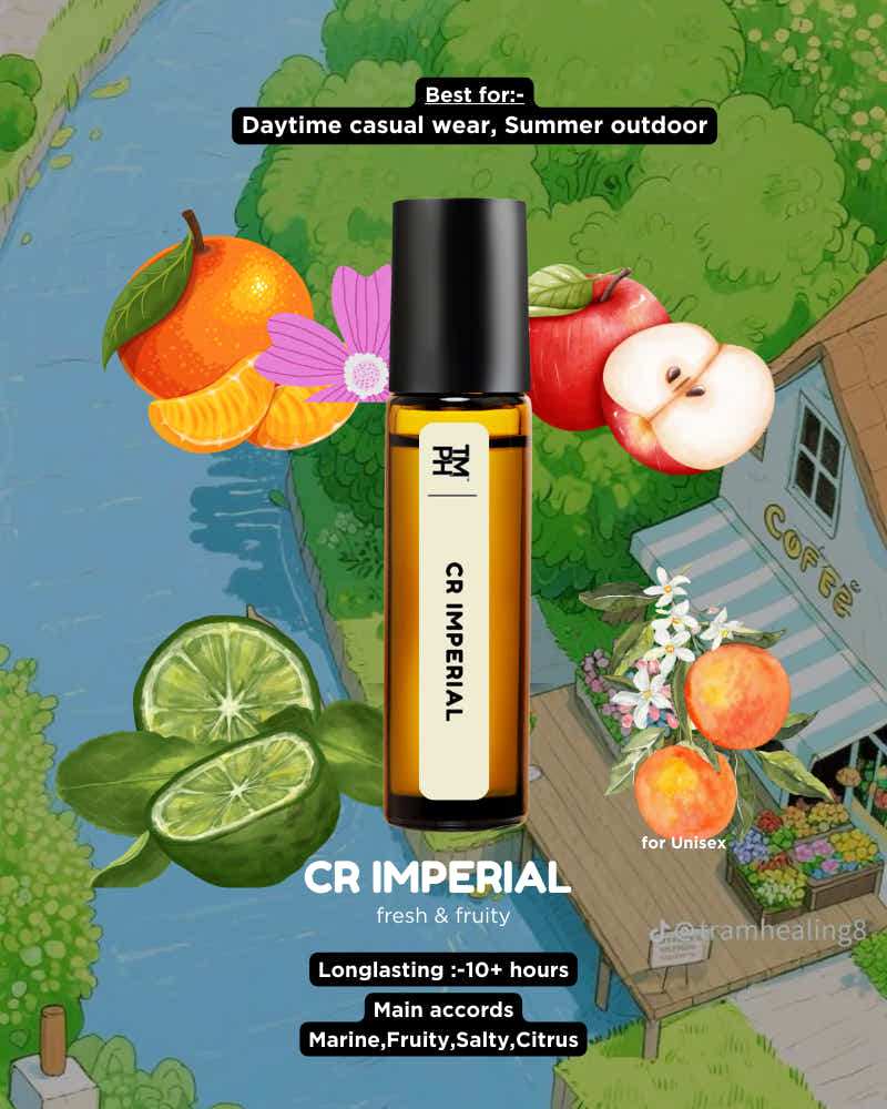 CR IMPERIAL AT | Luxury Designer Attar – 10+ Hour Long Lasting Pure Oil - Inspired by Cred Millésime Impérial