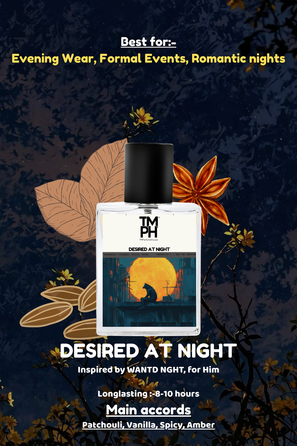 Desired at night - LG Inspired perfume | TMPerfumehouse
