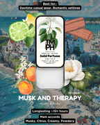Musk and Therapy Solid Perfume – A Soothing, Warm & Comforting Scent