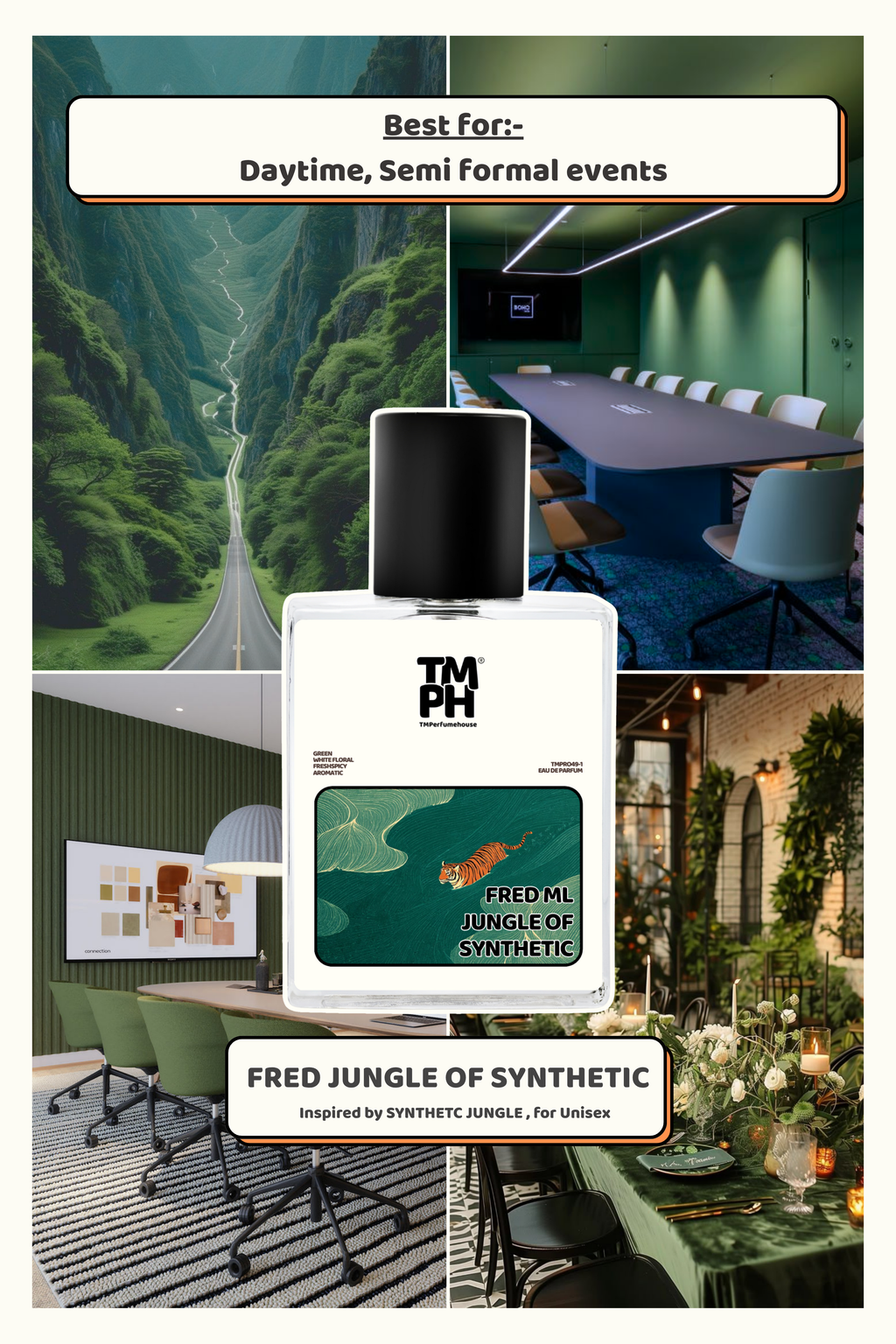 Fred Jungle Of Synthetic - Inspired perfume | TMPerfumehouse