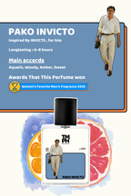 PAKO INVICTO- LG Inspired perfume | TMPerfumehouse