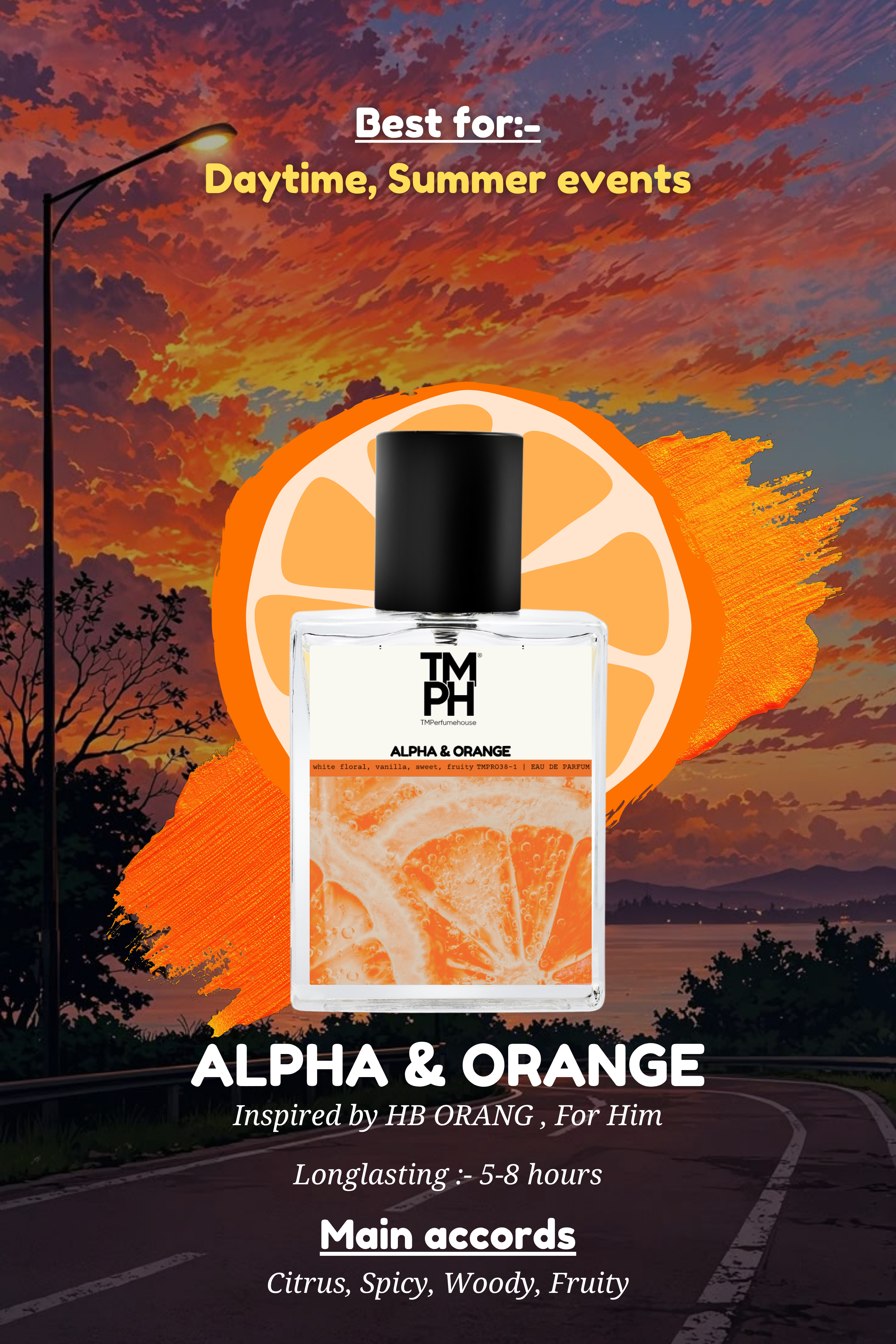 Alpha & Orange - LG Inspired perfume | TMPerfumehouse