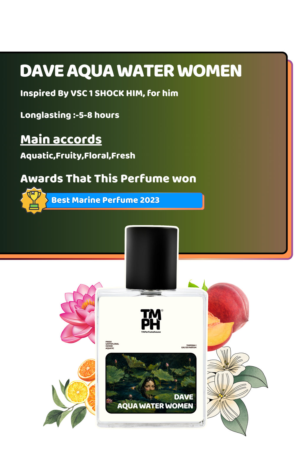 Dave Aqua Water Women - DG inspired Perfume | TMPerfumehouse