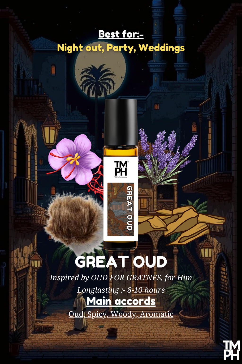 Great Oud - Inspired Attar | TMPerfumehouse