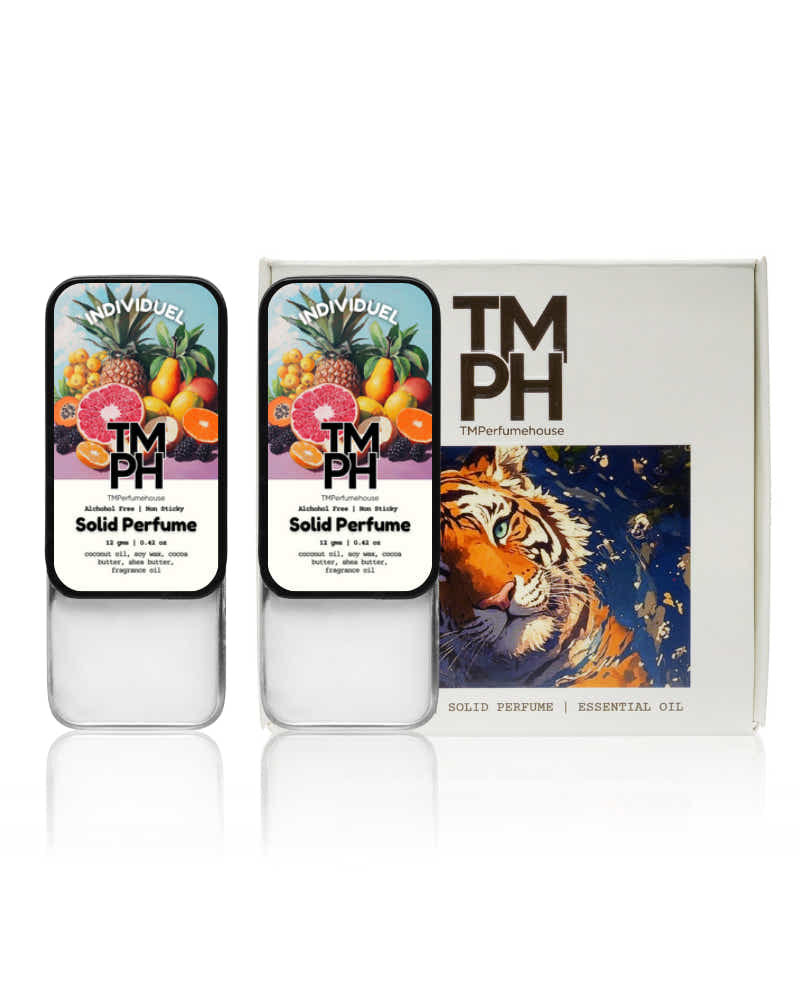 INDIVIDUEL | Luxury Solid Perfume Balm – 10+ Hours Long Lasting Travel Scent